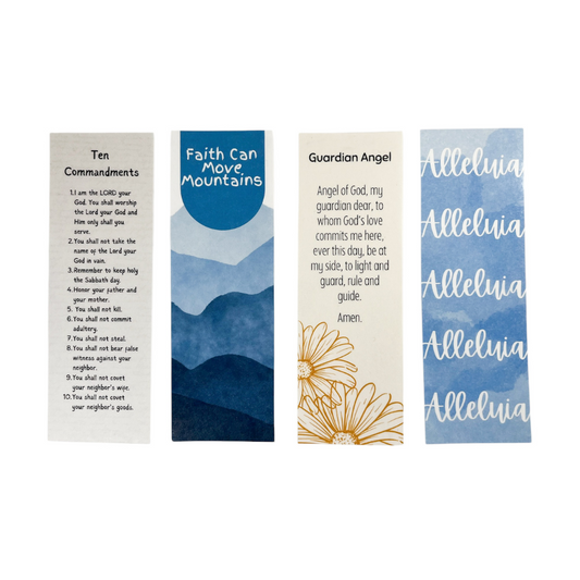 Faith Bookmarks Set of 4