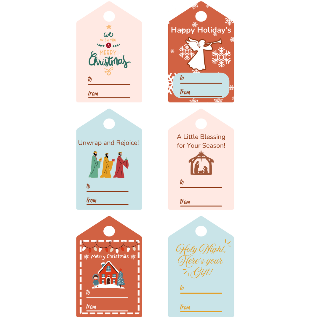 Free Christmas Gift Tags